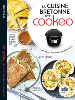 cover image of La cuisine bretonne avec Cookeo
